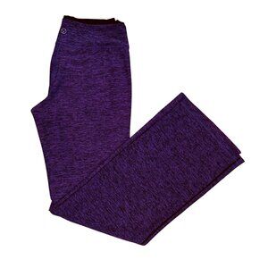Vogo Athletica Purple Black Wide Leg Yoga Leggings Full Length Women’s Small